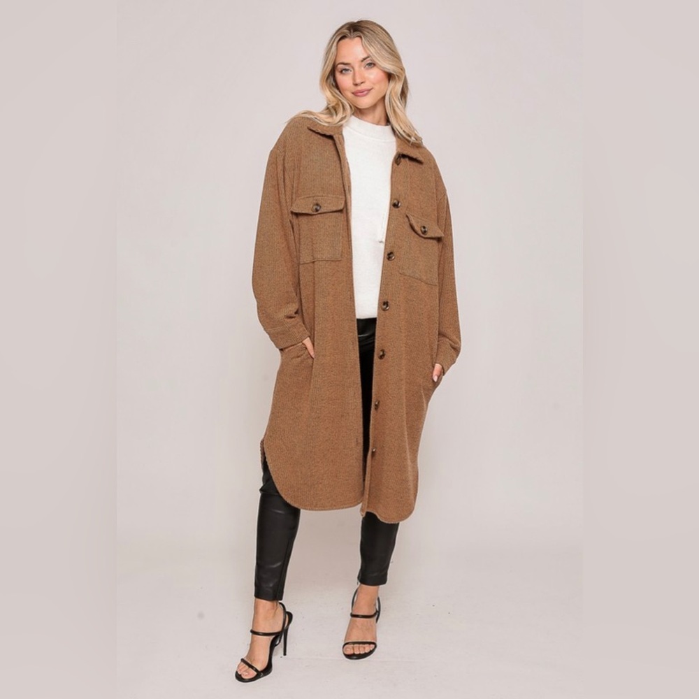 Long Oversized Shacket